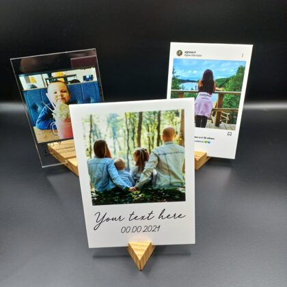 Acrylic table stands