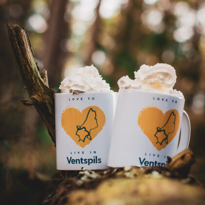 Design line ''Love to live in Ventspils''