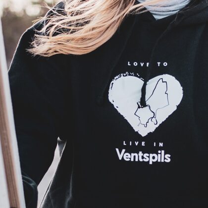 Design line ''Love to live in Ventspils''